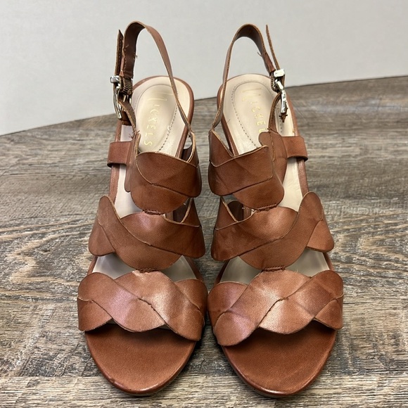 Nickels JANNA Slingback Heeled Sandals Size 7 - Picture 2 of 13
